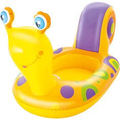 Надувная лодочка Улитка, Bestway, желтая