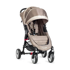 Прогулочная коляска Baby Jogger City Mini Single 4Wheel, песочно-серый