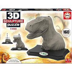 Скульптурный пазл T-REX 3D, 160 деталей, Educa