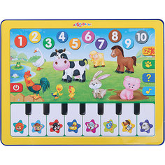 Планшет "Веселая радуга" с пианино Азбукварик