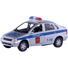 Машинка "Lada Kalina" полиция 1:34, Autotime