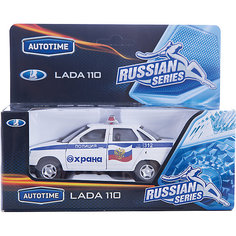 Машинка "Lada 110" охрана (МВД) 1:36, Autotime