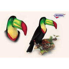 Мягкая игрушка Hansa "Тукан", 33 см