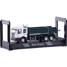 Машинка "Transport Dump Truck" бортовая 1:48, Autotime