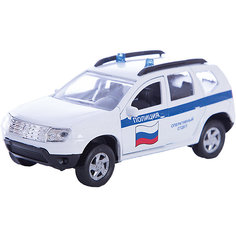 Машинка "Renault Duster" полиция 1:38, Autotime