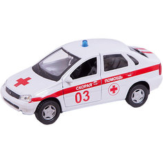 Машинка "Lada Kalina" скорая помощь 1:34, Autotime