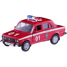 Машинка "Lada 2106" пожарная охрана 1:36, Autotime