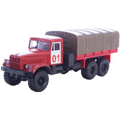 Машинка "KRAZ-255B" пожарная охрана, Autotime