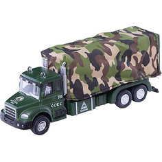 Машинка "Military Truck" с тентом 1:48, Autotime
