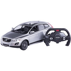 Радиоуправляемая машина Volvo XC60 1:14, Rastar, серебряная