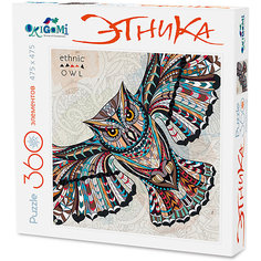 Пазл арт-терапия "Сова", Origami