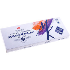 Краски масляные 12 цветов Мастер-Класс, 18мл/туба Невская палитра