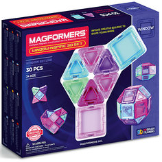 Магнитный конструктор 714004 Window Inspire 30 set, MAGFORMERS