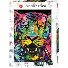 Пазлы "Не шутите с тигром", 1000 деталей, Heye