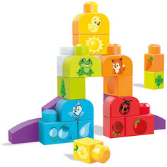 Обучающий конструктор MEGA BLOKS "Изучаем цвета" Mattel
