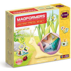 Магнитный конструктор My First Pastel Set 30, MAGFORMERS