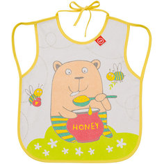 Фартук нагрудный, Happy Baby, желтый