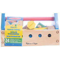 Набор инструментов Melissa&amp;Doug, 24 предмета (дерево)