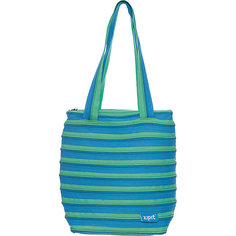 Сумка Premium Tote/Beach Bag, цвет голубой/салатовый Zipit