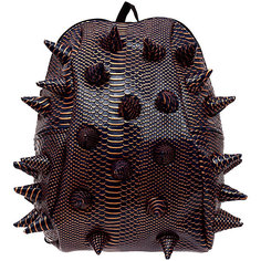 Рюкзак "Gator Half", LUXE, цвет синий с золотом Mad Pax