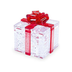 Кристаллический пазл 3D "Подарок", Crystal Puzzle