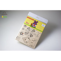 3D-пазл-раскраска "Мельница" UGEARS