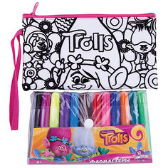 Набор "Раскрась сумка" Тролли. Centrum