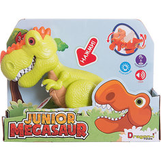 Динозавр Ругопс, со светом и звуком, салатовый, Junior Megasaur