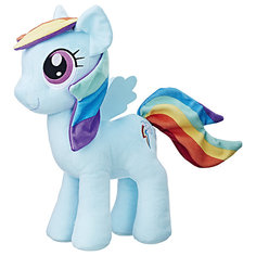 Мягкая игрушка Hasbro My little Pony "Плюшевые пони" Рэйнбоу Дэш, 30 см