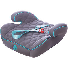 Автокресло-бустер Happy Baby Booster Rider, 15-36 кг, серый