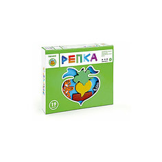 Деревянный конструктор Томик "Сказки. Репка", 19 деталей