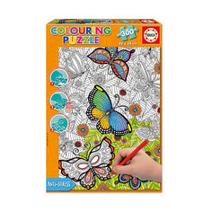 Пазл-раскраска Educa "Бабочки", 300 деталей