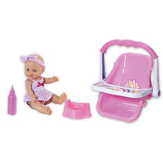 Кукла "Le Petit Bebe" с автокреслом, Loko Toys
