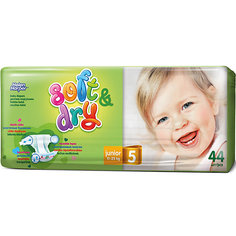 Подгузники Soft &amp; Dry junior Helen Harper 11-25кг., 44 шт.