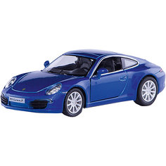 Металлическая машинка RMZ City "Porsche 911 Carrera S" 1:32, синий металлик