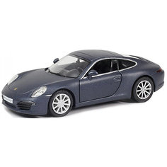 Металлическая машинка RMZ City "Porsche 911 Carrera S 2012" 1:32, темно-синий матовый