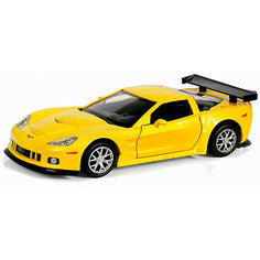 Коллекционная машинка RMZ City "Chevrolet Corvette C6-R" 1:32, желтый металлик