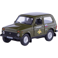 Коллекционная машинка Autotime "Lada 4х4 Спецназ" 1:36