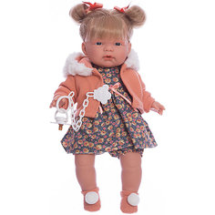 Кукла-пупс Llorens Кейт в светлой юбке, 38 см