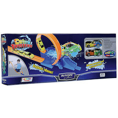 Автотрек Autotime "Color Twisters Water Splash-1" с 2-мя машинками