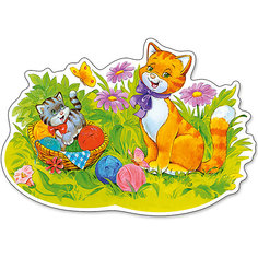 Пазл Castorland Maxi "Кошачья семья", 12 деталей