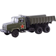 Коллекционная машинка Autotime KRAZ-6510 Армейский грузовик, 1:43