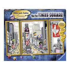 Раскрашивание по номерам «Таймс-сквер» Размер картинки – 80*50 см Ravensburger