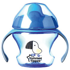 Поильник Tommee Tippee "Explora" Первая чашка от 4 мес, 150 мл, голубой