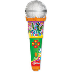 Микрофон Азбукварик "Пой со мной" Песенки веселых мультяшек
