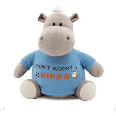Мягкая игрушка Orange Бегемот Be Hippo, 20 см