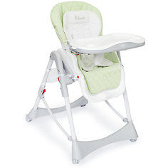 Стульчик для кормления William, Happy Baby, зеленый