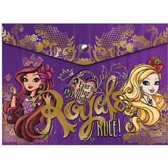 Конверт на кнопке А4, Ever After High Limpopo