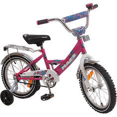 Велосипед с корзиной, MARS, темно-розовый