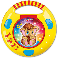 CD-Плеер с огоньками Азбукварик Песенки и сказки